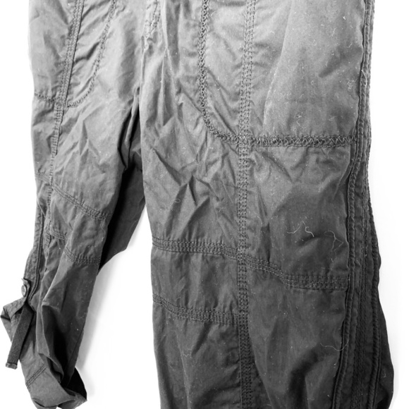 Calvin Klein PERFORMANCE Black Cropped Pants sz S - Picture 9 of 16